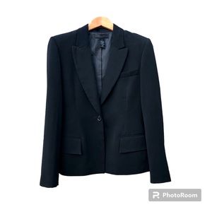 The Limited Stretch Blazer Jacket Size 8 Black